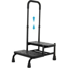 Lietota Handrail Stool 2-Step neslīdošs kāpnes Regulējams 160 kg