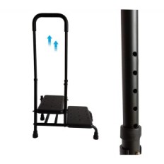 Použité pozadie stolice 2-krok protišmykový rebrík nastaviteľný 160 kg