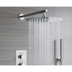 Pommeau de douche de pluie Viscolan d'occasion 40,5 cm Tour 304 Chrome