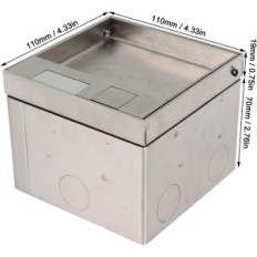 Used Eu-recessed stainless steel waterproof AC250V stainless steel