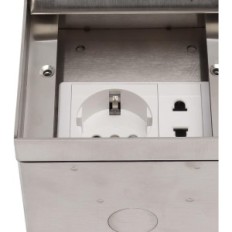 Usado acero inoxidable EU-empotrado de acero inoxidable AC250V acero inoxidable