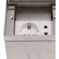 Usado acero inoxidable EU-empotrado de acero inoxidable AC250V acero inoxidable