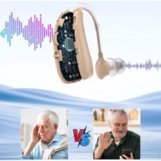 Fones de ouvido incompletos com exibição de Redução de ruído Delmicure VHP-1011