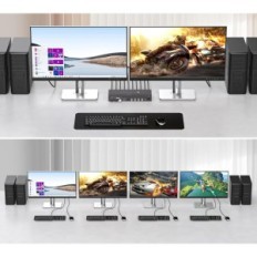KVM 4xpc 2xmonitor vpfet 8k60hz / 4k144hz dp34 hdmi2.1 4xusb 3.0