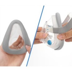 Ufuldstændige aftagelige puder til AirTouch F20 med skumhukommelse CPAP S