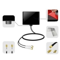 Antenna esterna incompleta 5G Maswell 2x2 nonostante 6 DBI 600-8000 MHz 4G +