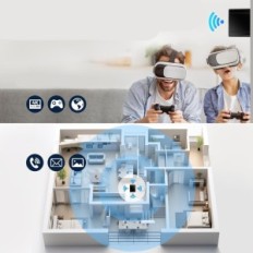 Mittetäielik välimine antenn 5g Maswell 2x2 Vaatamata 6 DBI 600-8000 MHz 4G +