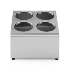 Rustfrit stål bestikbeholder - Hendi 552407