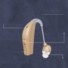 Hoorzitting Auclear met ruisonderdrukking Medca GBD 108 Digitaal belastbaar