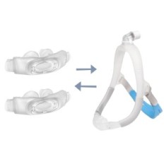 Onvolledige nasale neuskussens (M) voor Airfit P30i vereist CPAP