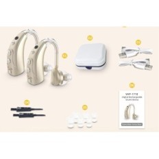 Wireless hearing aid for Seniors JYYRC VHP-1710 4 noise reduction modes