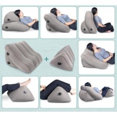 Coussin incomplet Coin gonflable Sahyer Grey Orthopédique