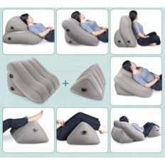 Cuscino incompleto cuneo gonfiabile Greyer ortopedico grigio ortopedico