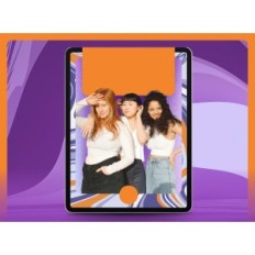 ComfyFlow Menstrual Set. 5 stks en multi-use-schijven van de behuizing