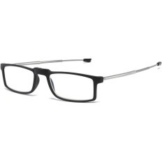 Pliant Kokobin Lunettes de lecture avec filtre à lumière bleue Noir +1,5 Coque de voyage