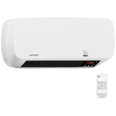 Electric wall radiator air curtain with remote control 1000 / 2000W