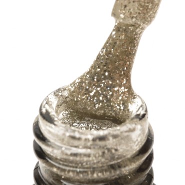 Verniz Gel Híbrido com Glitter OCHO NAILS G12 - 5 g — close-up da superfície