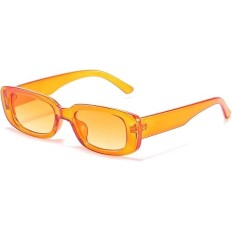 Lunettes de soleil rectangulaires rétro Runhuis Unisexe Petite Square Vintage