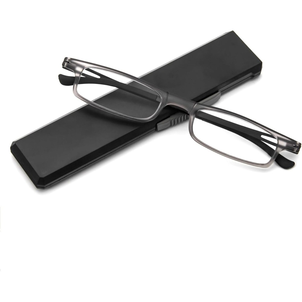 Glazen voor het lezen van Kokobin Gray 1D TR90 met UV-filter en blauw licht