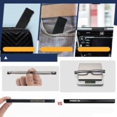 Lunettes pour la lecture Kokobin Grey 1D TR90 avec filtre UV et lumière bleue