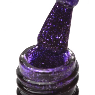 OCHO NAILS Hibridni lak za nohte z bleščicami G14 - 5 g — povečava površine