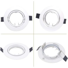 LED Alllesgute GU10 Inlet forlygter 30 stk. For mat indbygget hvidt