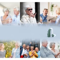 Digitaaliset kuulokkeet, jotka on ladattavissa vanhemmille BRSZGO VHP-1301 40H oranssi