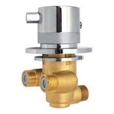 Used brass mixing valve for thermostatic shower AFuder