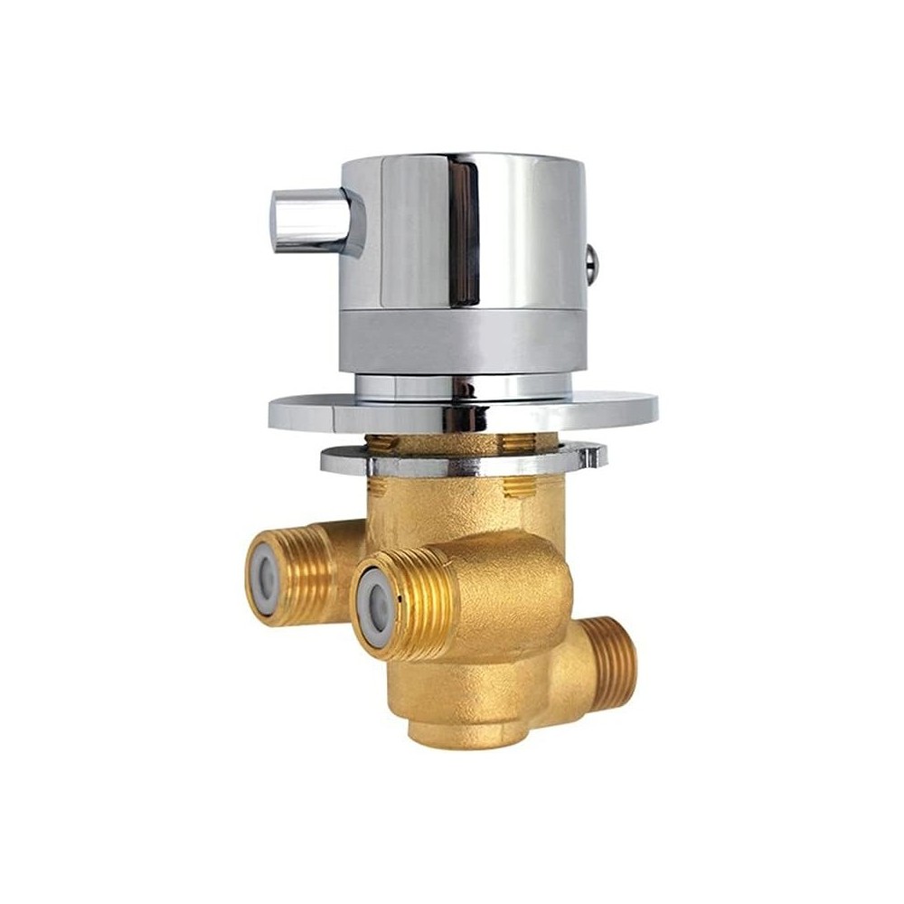 Used brass mixing valve for thermostatic shower AFuder