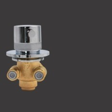 Used brass mixing valve for thermostatic shower AFuder