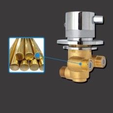 Gebruikte Messing Mengklep voor thermostatische douche Afdel
