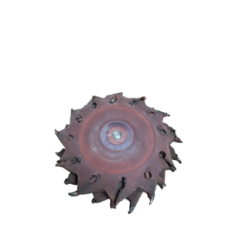 Double disque rotatif endommagé pour enlever la colle de rouille Tercoo