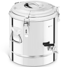 Termos de catering avec robinet pour le transport de boissons en acier 12L