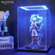 Használt eset plexi 25x25x40 cm 1: 18 akril önellátó modellek