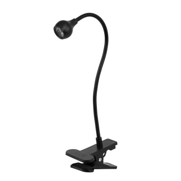 Glow Snake UV bureaulamp zwart