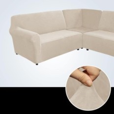 Used Cover on corner L 5-bed Non-slip Mingpinhuius