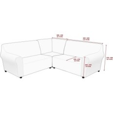 Used Cover on corner L 5-bed Non-slip Mingpinhuius