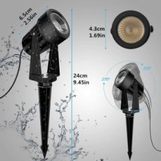 Έκθεση φωτισμού κήπου οδήγησε 28m 8x2w IP65 SVATER IL-SD-2227M8T