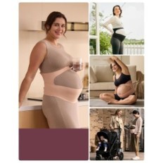 Ceinture de grossesse Ergonomique Momcose Ergonest YB001 Back and Abdominal Support L