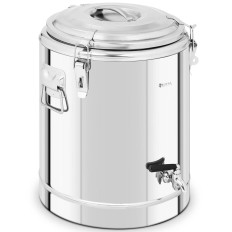 Catering thermos met een kraam voor het transporteren van stalen dranken 30L