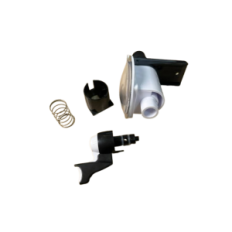 Used / damaged alcohol dispenser for 4-bottled bottles. Οπτική γραμμή