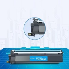 Toner TN-248XL Kompatibel for Brother MFC-L3760CDW (svart) 4 stk.