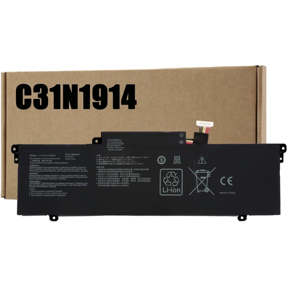 Bateria do ASUS/Zenbook BLESYS C31N1914 63Wh 11,61V POWYSTAWOWY