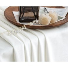 Miulee Samtvorhänge White Blackout 2 PCs. An den Herden 140x280 cm