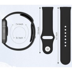 Silikone-rem til Huawei Watch Fit 4/4 Pro / 3 Sportsjusterbart Vandtæt