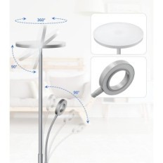 Gulvlampe LED-antenne København MF18805 30W + 5W DIMMBAR Utstilling