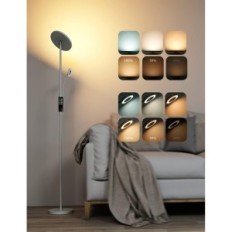 Podlahová lampa LED anténa København MF18805 30W + výstava Dimmbar