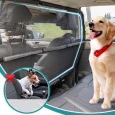 Car mesh for Dog Snagle Paw Anti-Cięciekowa 142 cm Trunk divider