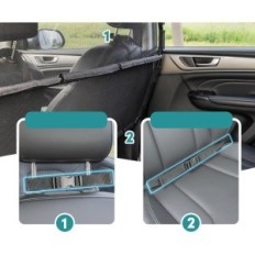 Malla de coche para perro Snagle Paw anti-tięciekowa 142 cm Divisor de tronco
