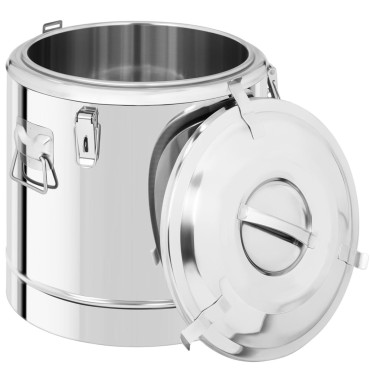 Catering termo con un puesto para el transporte de bebidas de acero 35L